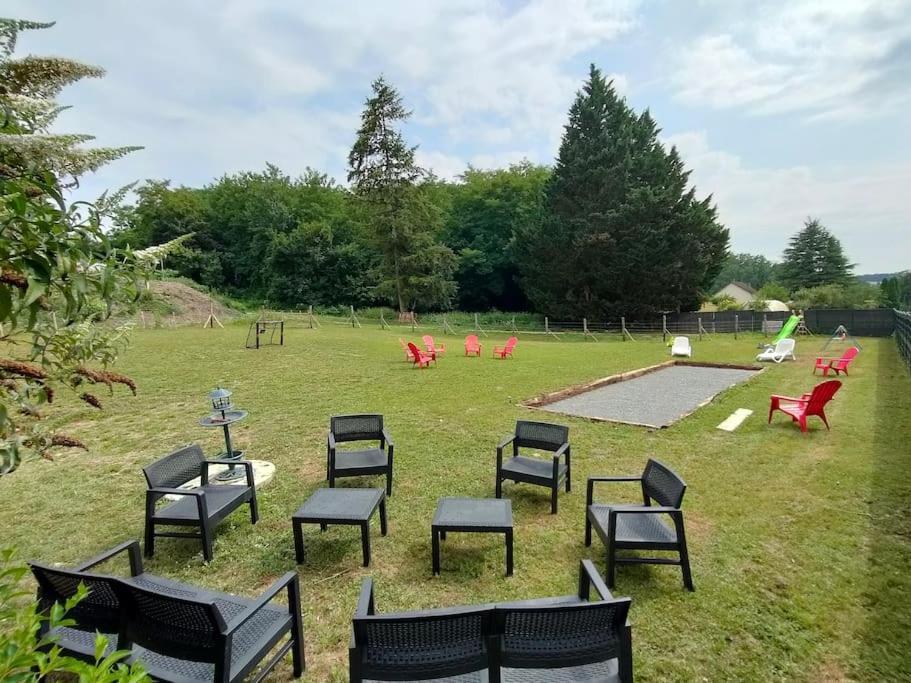 *Gite Aux Grappes Du Pressoir* A 2 Km De Beauval Seigy Exterior foto